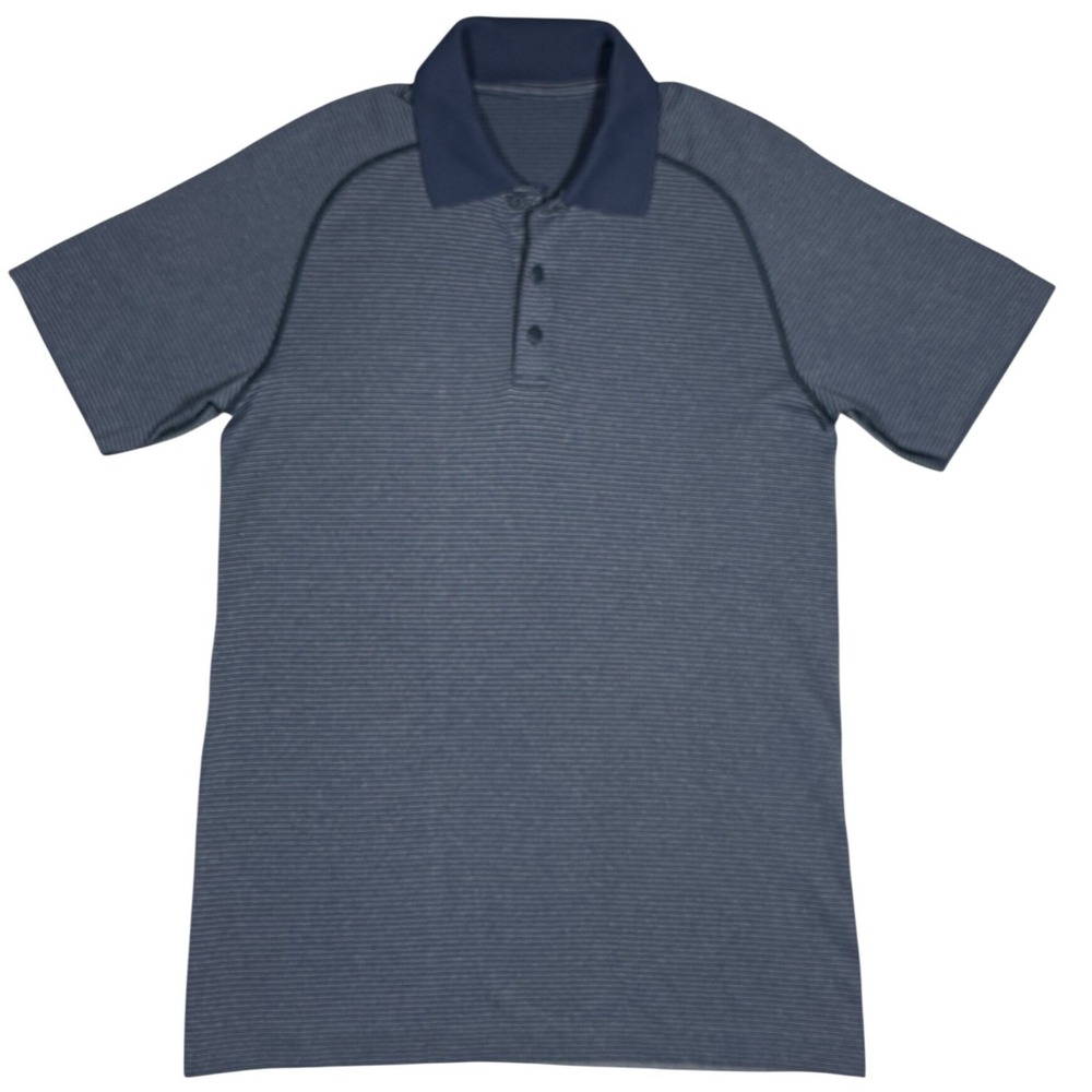 LULULEMON Men's Metal Vent Tech, Blue Striped, Size Small